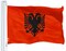 G128 Albania (Albanian) Flag | 3x5 feet | Printed 150D Indoor/Outdoor, Vibrant Colors, Brass Grommets, Quality Polyester, Much Thicker More Durable Than 100D 75D Polyester